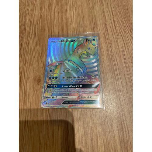 Lokhlass Gx - 151/149 - Rainbow Secret Rare - Pokémon Soleil Et Lune 