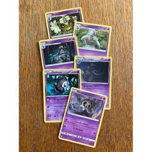 (2497) 2x Skélénox + 3x Téraclope + Noctunoir (Pokemon)