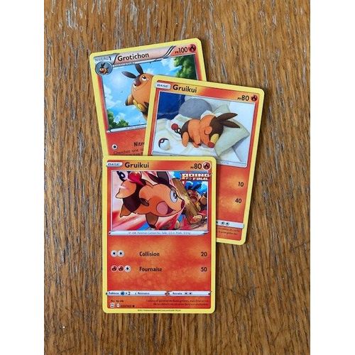 (2551) 2x Gruikui + Grotichon (Pokemon)