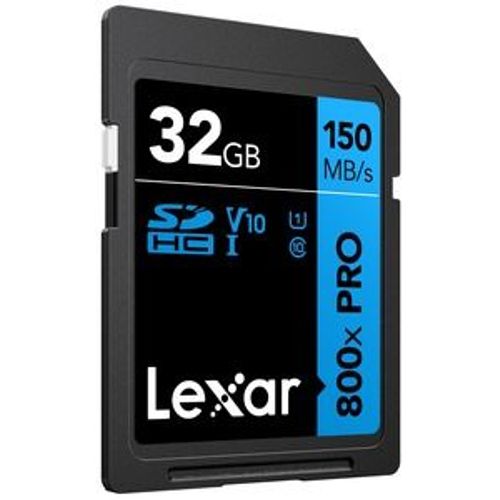 Lexar Sdhc 800x Pro 32gb 150mb/s C10 V10 U1