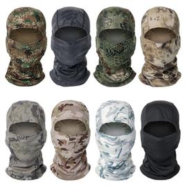 désert de Scorpion couleur Cagoule de Camouflage Multicam pour hommes,  masque foulard complet, randonnée, cyclisme, chasse, couvre-chef militaire  en plein air, casquette tactique Airsoft
