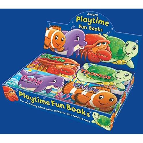 Playtime Board Storybooks Counter Pack, Series 4: 6 Each Of 4 Delightful Animal Story Books: Chloe, Daisy, Thomas, Charlie (Playtime Fun: Ocean Tales)