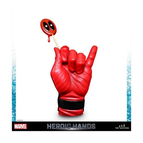 Marvel - Heroic Hands Statue 1/1 3a Deadpool 25 Cm