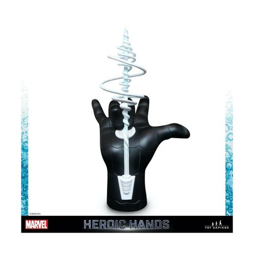 Marvel - Heroic Hands Statue 1/1 1b Spider-Man Black Suit 26 Cm