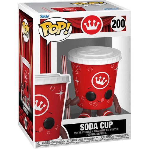 Figurine Funko Pop - Icônes De Pub N°200 - Soda Cup (64072)