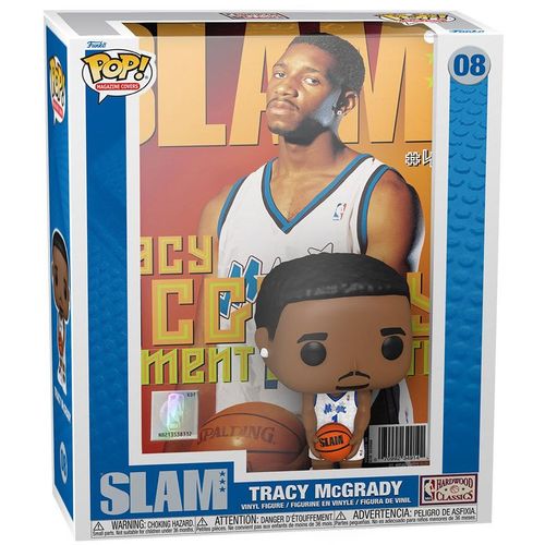 Funko Pop! Nba Cover: Slam- Tracy Mcgrady [Collectables] Vinyl Figure