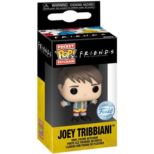 Porte-Clés Funko Pop - Friends - Joey Tribbiani Avec Les Habits De Chandler - Porte-Clés (59193)