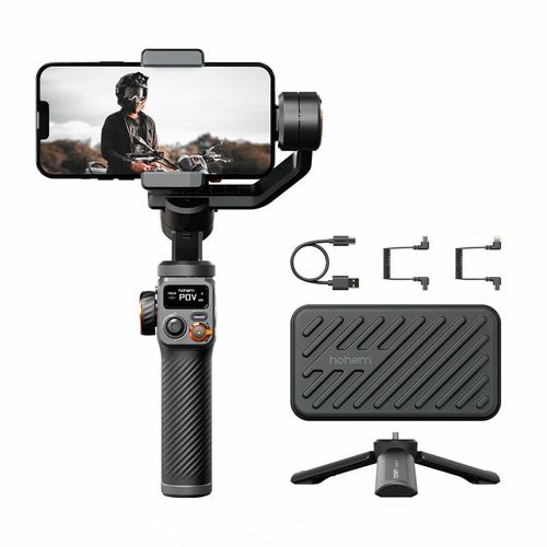 Hohem Isteady M6 Kit Stabilisateur De Caméra De Smartphone Noir