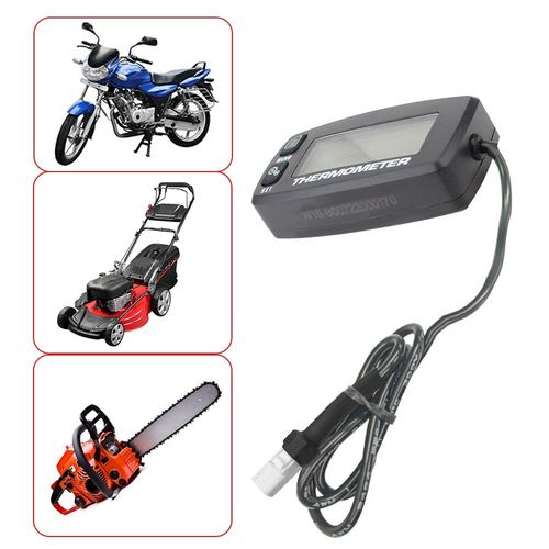 Thermomètre Digital Lcd-20 + 300 °C, Jauge De Température, Pour Bateau Marin, Moto, Tracteur Atv