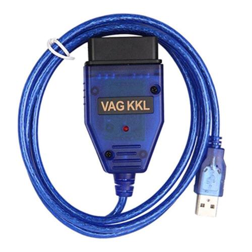 câble Usb avec puce FTDI VAG Com 409 1 KKL Scanner Obd2, Interface pour Audi/VW Seat Skoda, accessoires de voiture