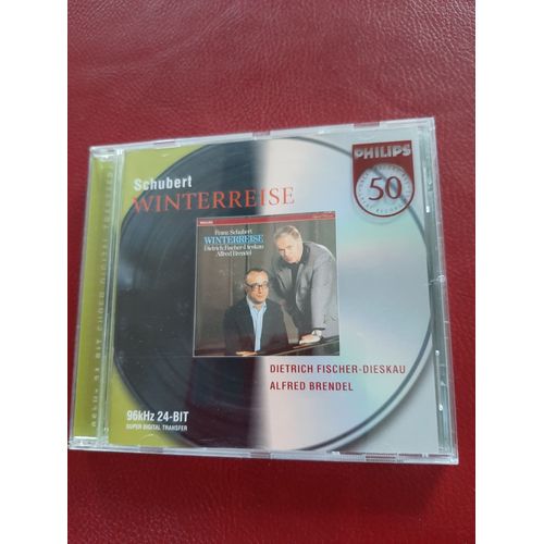 Franz Schubert (1797-1828) Winterreise Le Voyage D'hiver D 911 Cycle De 24 Lieder Sur Des Poèmes De Wilhelm Muller Par Dietrich Fischer-Dieskau Baryton Jorg Demus Piano C.D Polydor Deutsche Grammophon