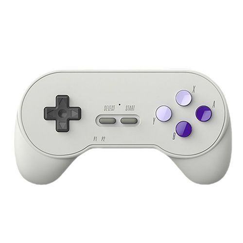 Poignée Blanche Uniquement - Console De Jeu Portable Sf2000, Mini Jeu Vidéo Rétro Classique, 6000 Jeux Intégrés, Plus Tard, Gba, Snes