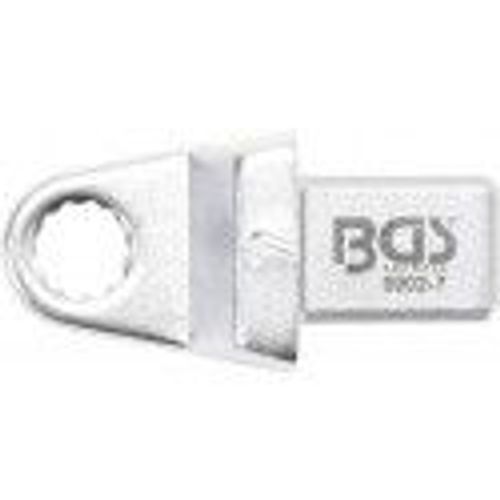 Clé annulaire 12 pans 7 mm empreinte 9 x 12 mm pour clé dynamométrique BGS TECHNIC
