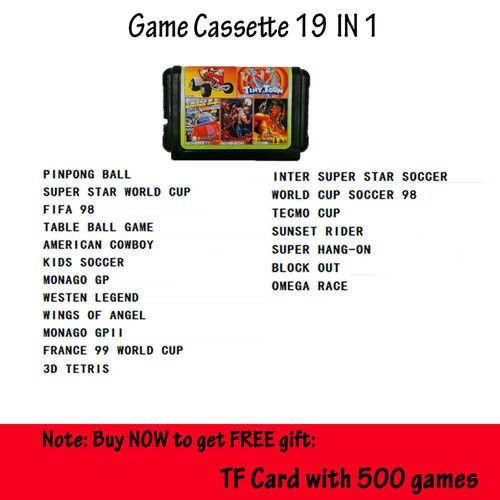19 Sur 1 - Console De Jeu Vidéo Mini Tv Rétro, 528 Jeux Intégrés Pour Sega Megadrive Md2 D'origine Avec Sortie Av, Manettes De Jeu Doubles Filaires, Nouveau