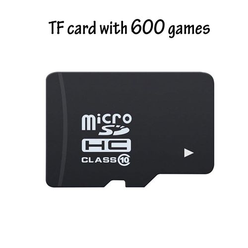Carte Tf 600 Jeux - Console De Jeu Vidéo Mini Tv Rétro, 528 Jeux Intégrés Pour Sega Megadrive Md2 D'origine Avec Sortie Av, Manettes De Jeu Doubles Filaires, Nouveau