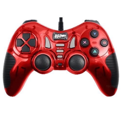 Rouge - Manette De Jeu Filaire Usb Pour Super Console X Pro, Manette De Jeu Pc Pour Android, Tv Box, Manette De Jeu Pour Ps3, Accessoires De Contrôle