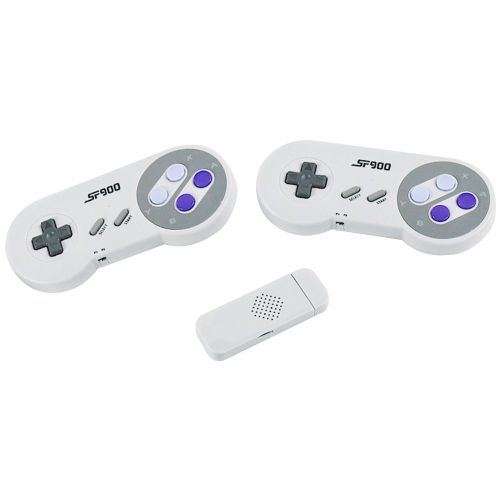 926 Jeux - Console De Jeu Vidéo Rétro Sans Fil Sf900, Manette De Jeu, 4700 Jeux, 2.4ghz, Hd, Tv Game Stick Pour Super Nintendo