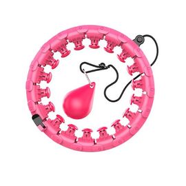Fitness Smart Hula Hoop 24 Noeuds Cerceaux Détachables Perdre Du Poids Sports Nouveau