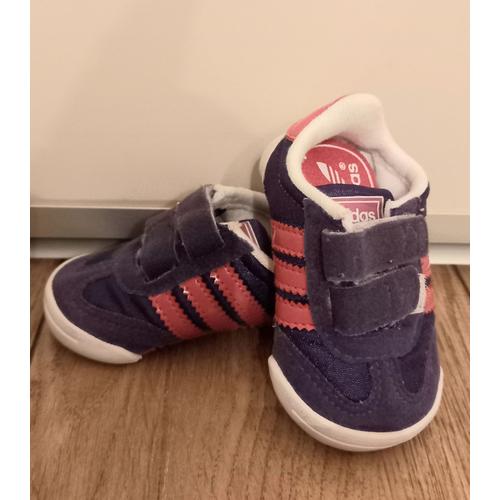 chaussures bebe adidas chaussons violet rose fille enfant baskets dragon adindoor 17 Rakuten