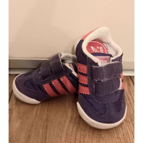 Chaussures Bébé Adidas Chaussons Violet Rose Fille Enfant Baskets Dragon Adindoor 17