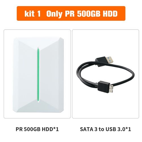 Seulement Pr 500g Hdd - Console De Jeux Vidéo Hdd Retrobat Et Playnite, 500 Go, 38200 + Jeux Rétro Aaa, Ps3, Ps2, Psp, Switch, Wii, Wiiu, Pc, Ordinateur Portable