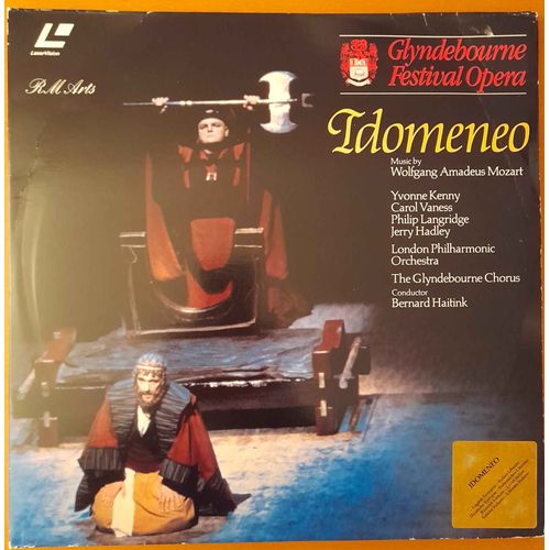 Mozart - Idomeneo - Glyndebourne Opera Festival 1983 - Bernard Haitink/Philip Langridge/Jerry Hadley/Yvonne Kenny/Carol Vaness/Thomas Hemsley - Laser Disc/Laser Vision