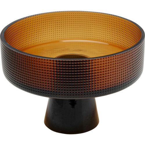 Coupe en verre marron D24