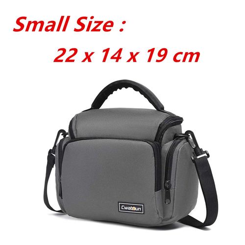 Gris petit - Caméra Sac Photo Pour SONY ZV E10 ZVE10 7C A7C A1 A9 A7S A7R A7 IV III II A6600 A6500 A6400 A6300 A6100 A6000 A5100 A5000