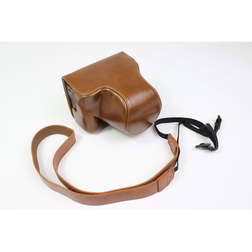 Brun de cas standard - Étui en cuir Pu pour appareil photo, housse de protection pour appareil photo Canon EOS M6 II EOSM6 II M6 Mark II