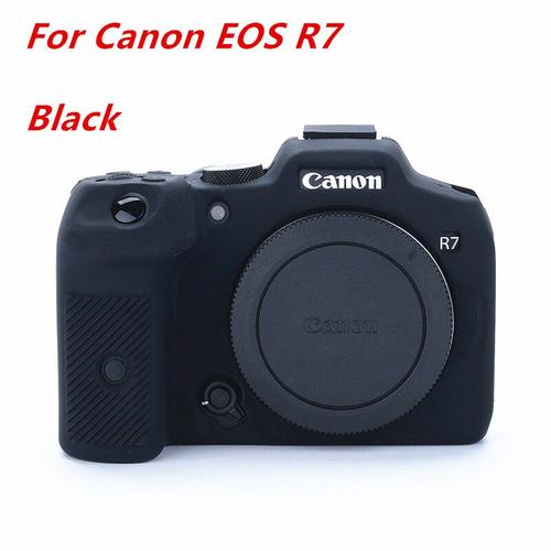 Pour eos r7 noir - Coque de protection en Silicone souple pour appareil photo DSLR, étui pour Canon