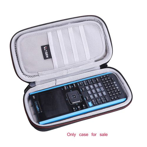 noir - Coque Rigide Eva Pour Texas Instruments Ti-nspire Cx Ii, Calculatrice Graphique Couleur