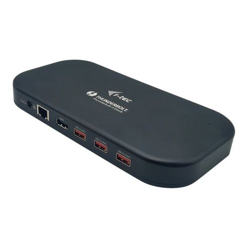 i-Tec - Station d'accueil - Thunderbolt 3 - HDMI, Thunderbolt - 1GbE - 134 Watt