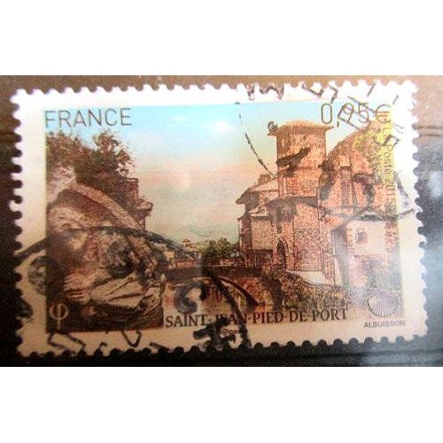 2015. F4949: Saint-Jean Pied De Port: Sur La Route De Compostelle.