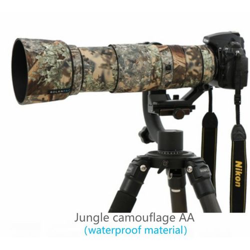 Jungle étanche AA - manteau de Camouflage pour objectif, housse imperméable en Nylon pour lentille Nikon, 200 500mm f/5.6E ED VR