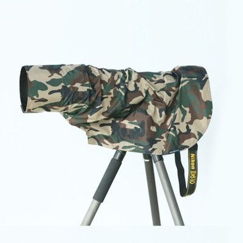 Couverture de pluie m - manteau de Camouflage pour objectif, housse imperméable en Nylon pour lentille Nikon, 200 500mm f/5.6E ED VR