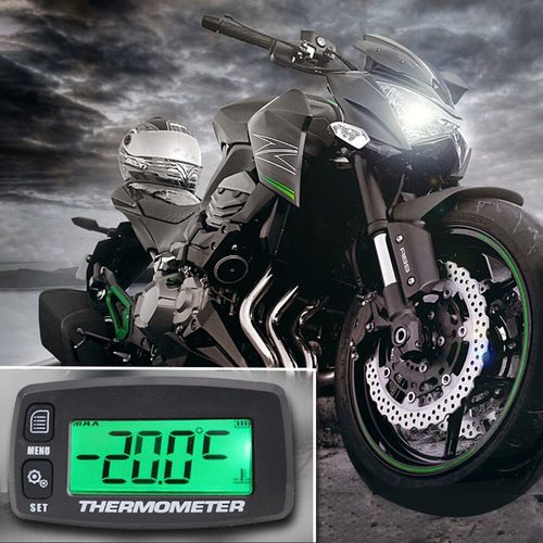 Thermomètre Numérique Lcd, Jauge De Température, Pour Bateau Marin, Moto, Tracteur Atv -20 + 300 °C