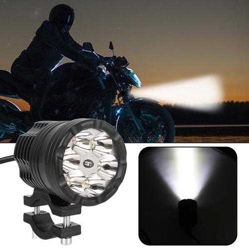 Phare Led Pour Bmw Honda Kawasaki Cafe Racer, Feu Antibrouillard Auxiliaire 12v