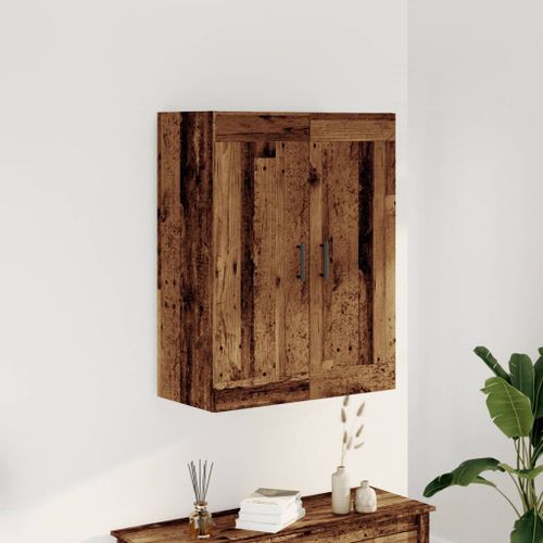 Vidaxl Buffet Vieux Bois 69,5x34x90 Cm Bois D'ingénierie