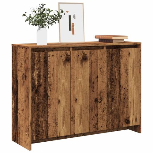 Vidaxl Buffet Vieux Bois 102x33x75 Cm Bois D'ingénierie