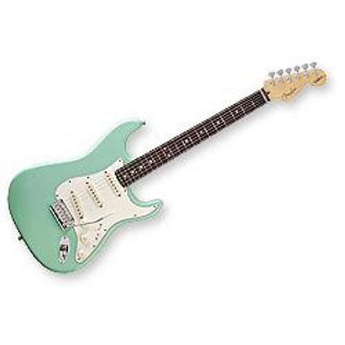 Fender Jeff Beck Stratocaster - Touche Palissandre - Surf Green (+ Étui)