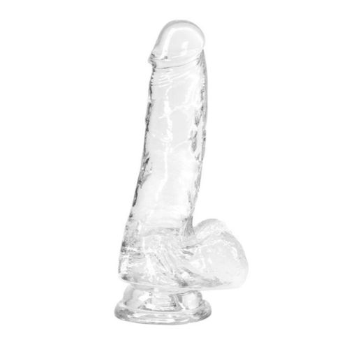 Crystal Addiction - Godemiché Transparent - 18 Cm