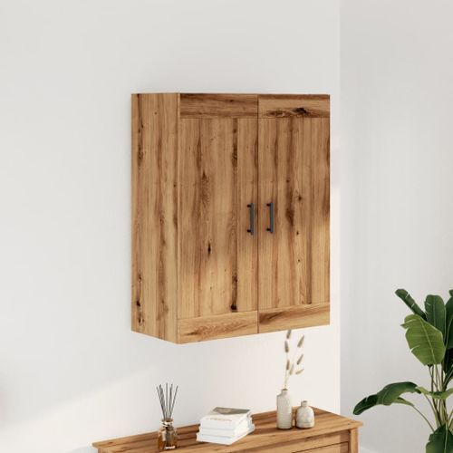 Vidaxl Buffet Chêne Artisanal 69,5x34x90 Cm Bois D'ingénierie