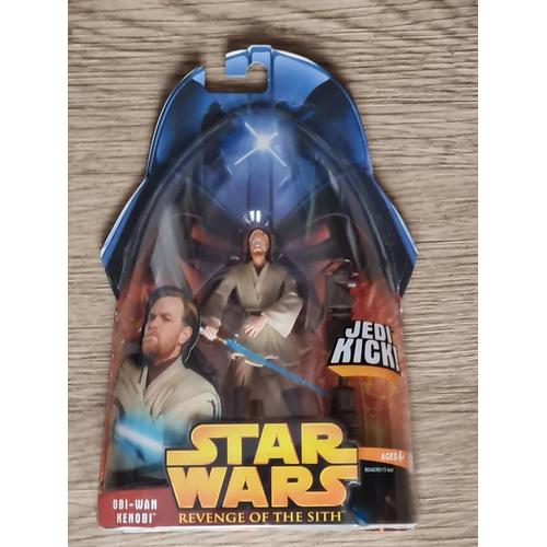 Figurine Star Wars, Revenge Of The Sith 27 : Obi - Wan Kenobi, Jedi Kick!