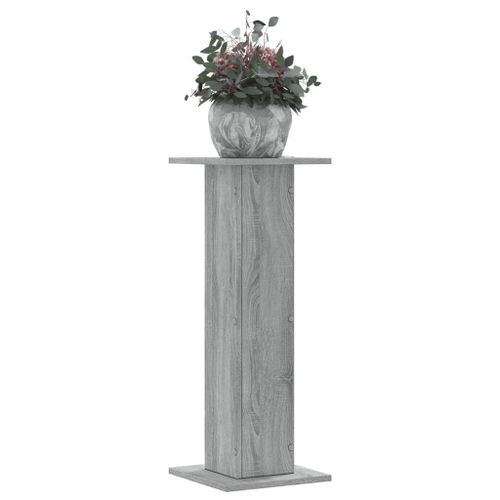 Vidaxl Supports Pour Plantes 2 Pcs Sonoma Gris Bois D'ingénierie