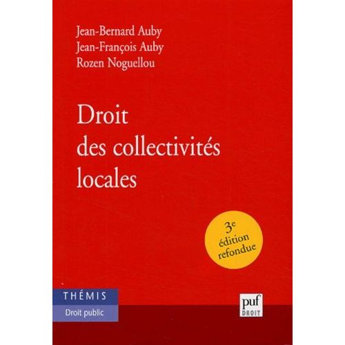 Droit Des Collectivités Locales