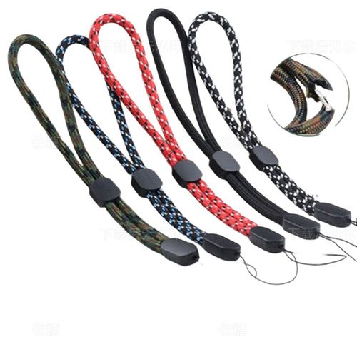 Lanière De Téléphone Portable, 5 Paquets, Pour Clé Usb, Porte-Clés, Bricolage Multicolore 23 Cm