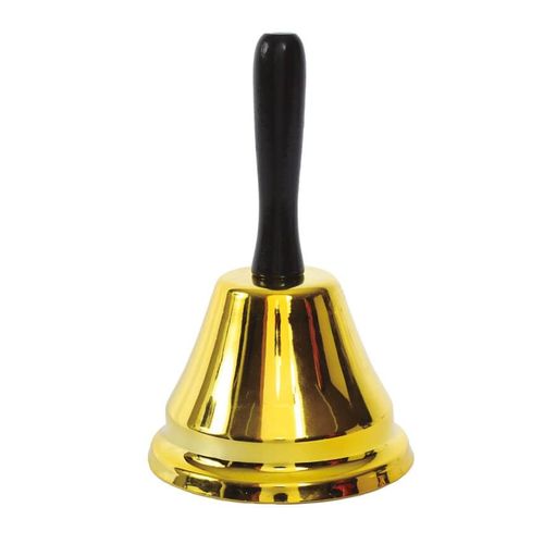 Père Noël Cloche Métallique 15 Cm