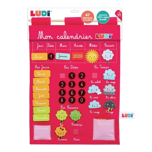 Ludi Calendrier  Basic Rose