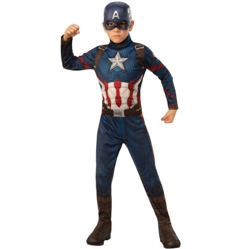 Déguisement Pour Enfants Captain America Avengers Rubies (8-10 Ans)