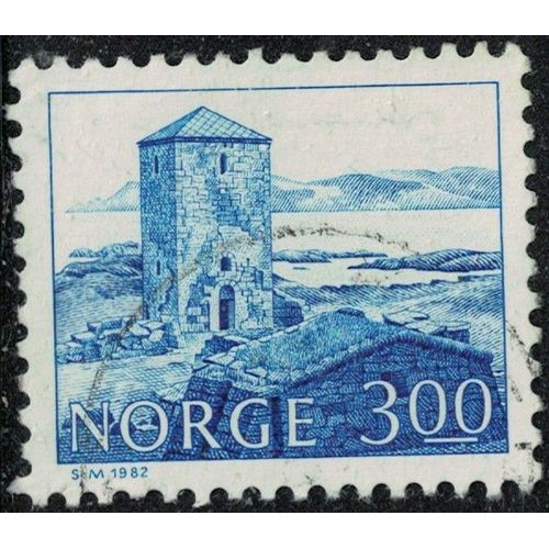 Norvège 1982 Oblitéré Used Ruines Du Monastère Bénédictin De Selje Y&t No 815 Su